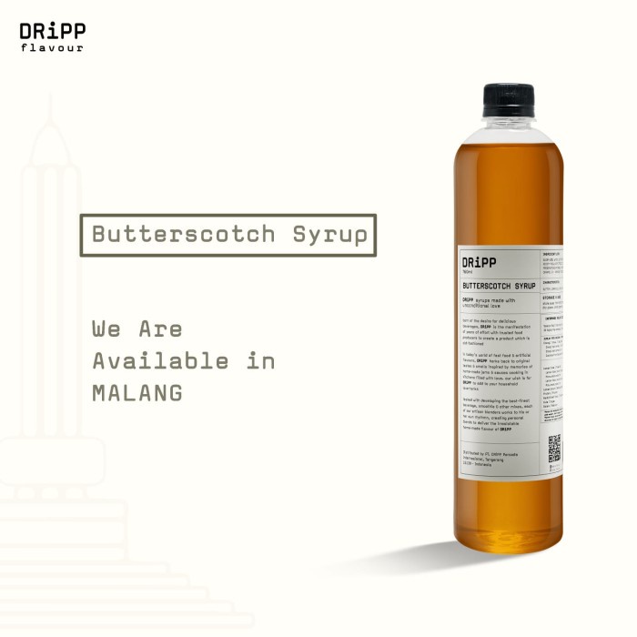 

DRiPP Butterscotch Sirup