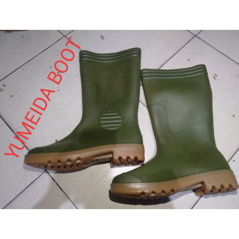 sepatu boot yumaida boot ikan karet sepatu berkebun ladang proyek