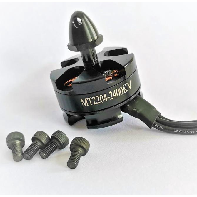 Motor Brushless Mt2204 2204 2400Kv Cw Ccw Quadcopter Qav250 Rc Pesawat