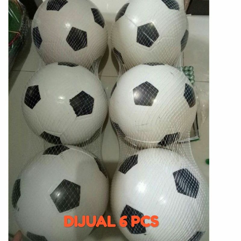 6PCS BOLA PLASTIK/ BOLA ANAK/ BOLA PLASTIK BESAR/ BOLA PLASTIK MAINAN ANAK-ANAK/ BOLA PLASTIK HITAM 