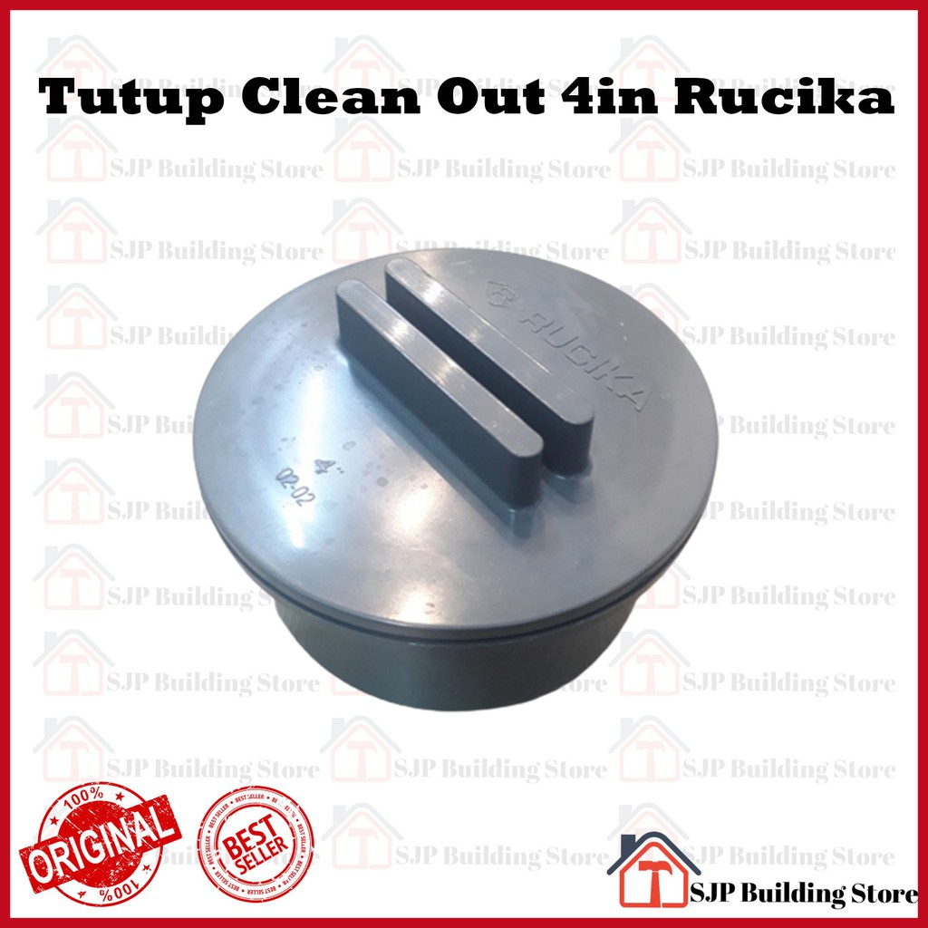 [COD] GROSIR - TUTUP KONTROL PIPA BUKA TUTUP - CLEAN OUT - 4 INCH - D - RUCIKA