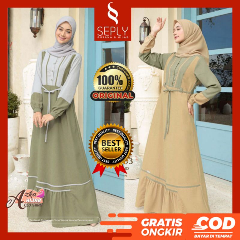 MEYRA 93 GAMIS TERBARU SEPLY ORIGINAL BRANDED / BAJU GAMIS TERBARU 2024 / GAMIS SIMPLE ELEGAN / GAMI