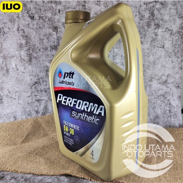 Oli Bensin 5W30 PTT Lubricants Performa Fully Synthetic API SN/CF 4L