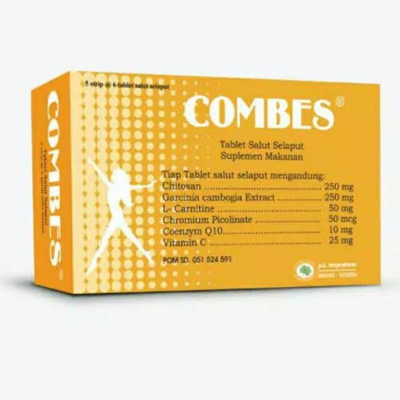 Combes Obat Pelangsing Untuk Diet Isi 30'S