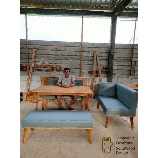 MODEL MEJA KURSI MAKAN ELEGAN SEDERHANA