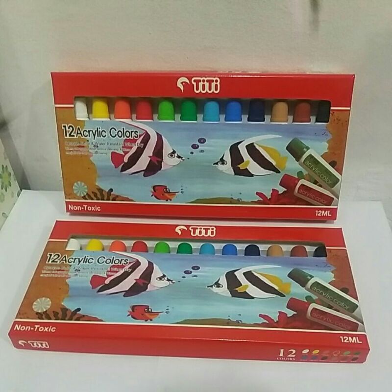 

TITI 12 Acrylic colors 12ML