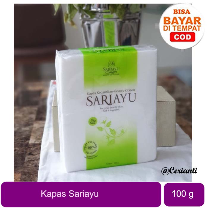 [100GR] SARIAYU KAPAS KECANTIKAN 100GR_Cerianti