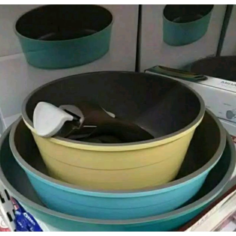 TEFLON FRY PAN ANTI LENGKET NEOFLAM MIDAS PANCI KOREA HANDLE PEGANGAN NEOFLAM