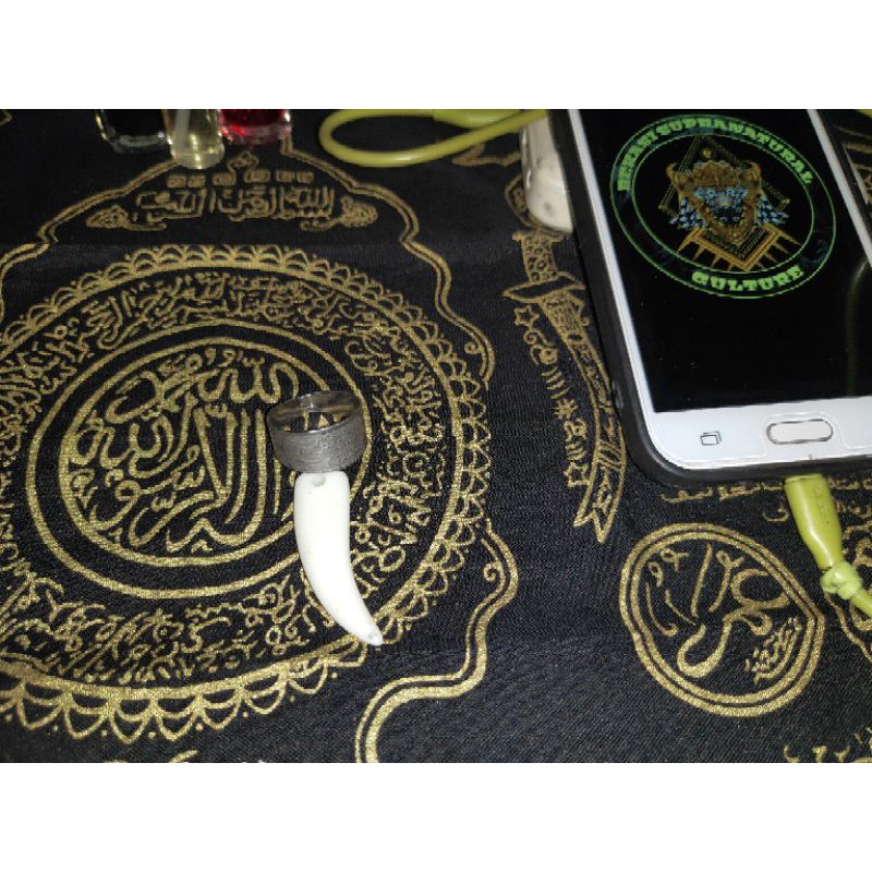 cincin rajah & liontin taring