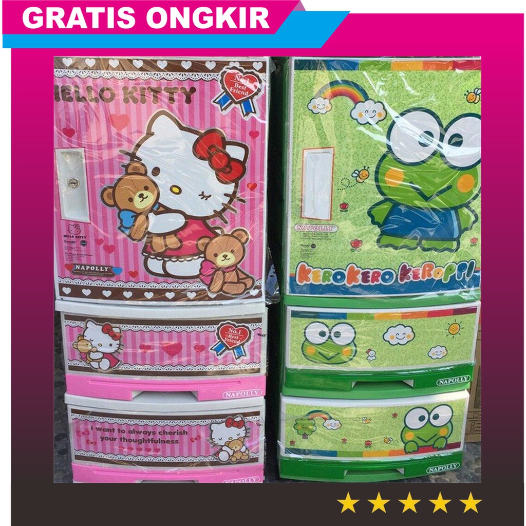 Ready Lemari Plastik Lemari Pakaian Napolly Nacase Hello Ready Lemari Plastik Lemari Pakaian Napolly Nacase Hello