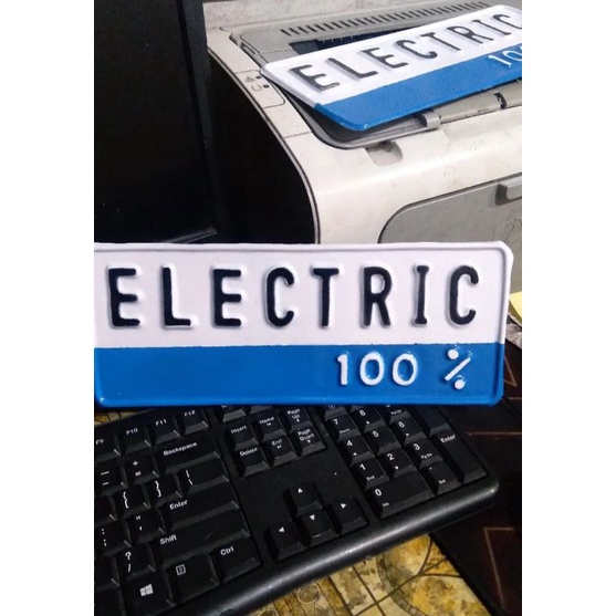 NOMOR SEPEDA MOTOR LISTRIK (1 PCS )