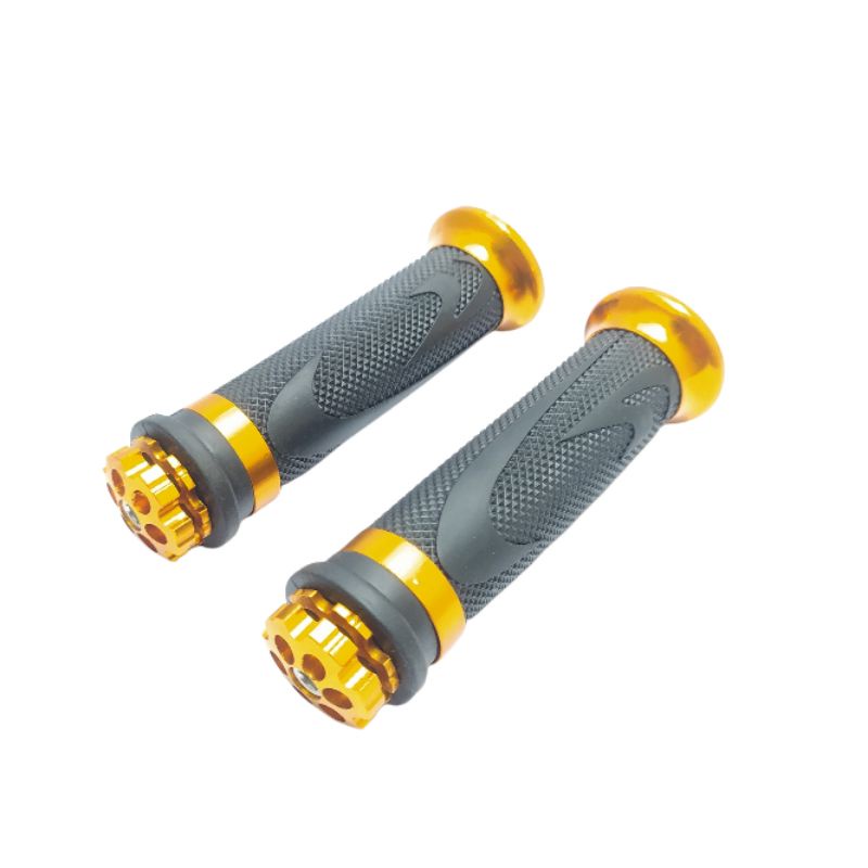 Hand Grip Variasi Warna Gold Merk Higashi Universal Beat Fi Nmax Vario 125 Satria Fu Vixion Cb 150 R