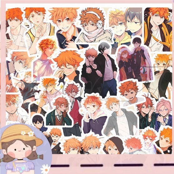 

PROMO50 Pcs Stiker Anime Haikyuu Tahan air