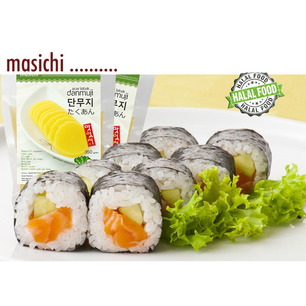 

Danmuji/Takuan Acar Lobak Korea Masichi 350g Murah Enak