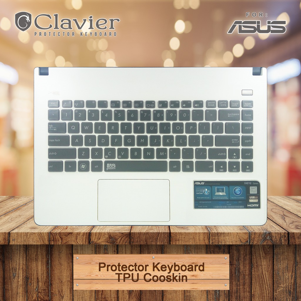 ASUS Tpu Cooskin Keyboard Protector/Cover Pelindung Keyboard/Garskin Hp/Garskin Laptop/Skin Laptop