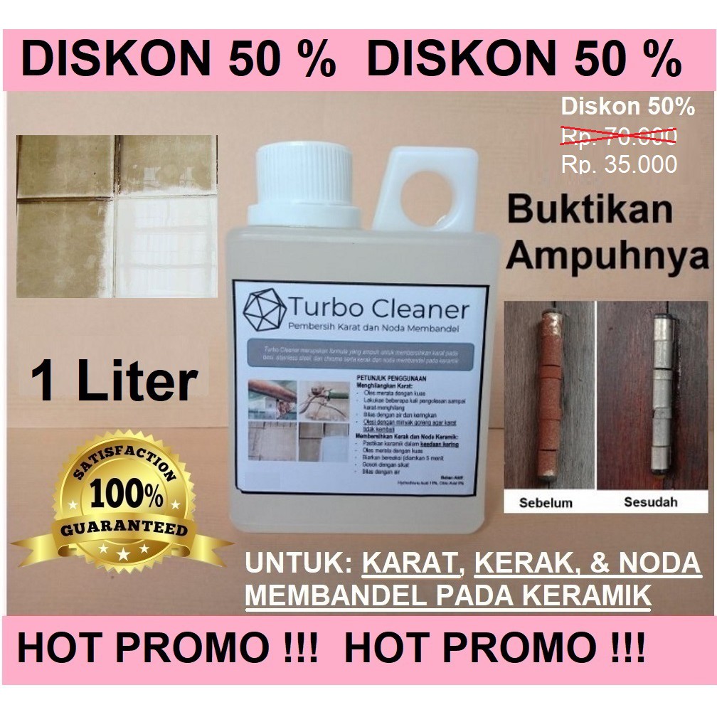  Pembersih  Kerak  Keramik  Lantai Kamar  Mandi  Toilet WC 