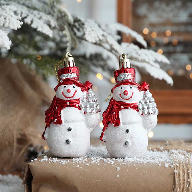 2pcs Ornamen Gantung Bentuk Bintang Untuk Pohon Natal