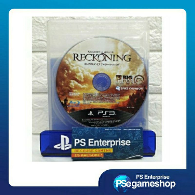 Ps3 Kingdoms of Amalur: Reckoning ( Cd Only + Box ) Tanpa cover / preloved