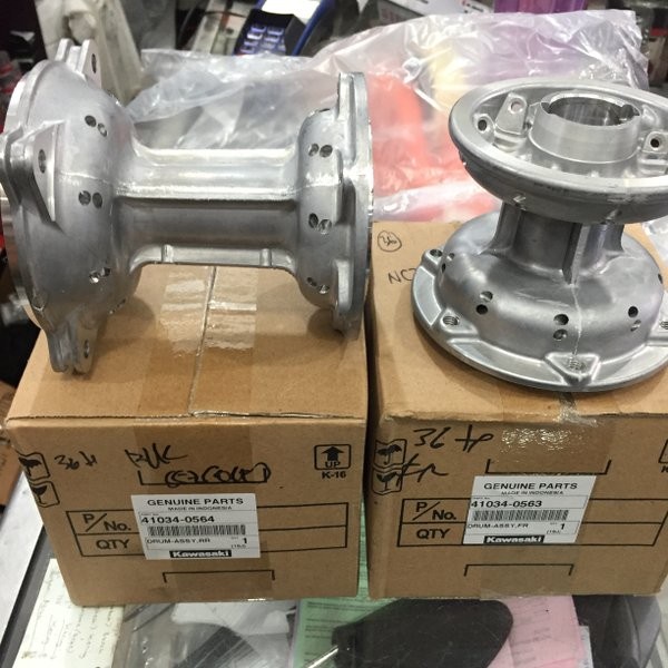 Tromol set klx hole 36 TROMOL KLX 150 HOLE 36/TROMOL SET KLX 150 LOBANG 36 ORIGINAL/tromol klx/tromo
