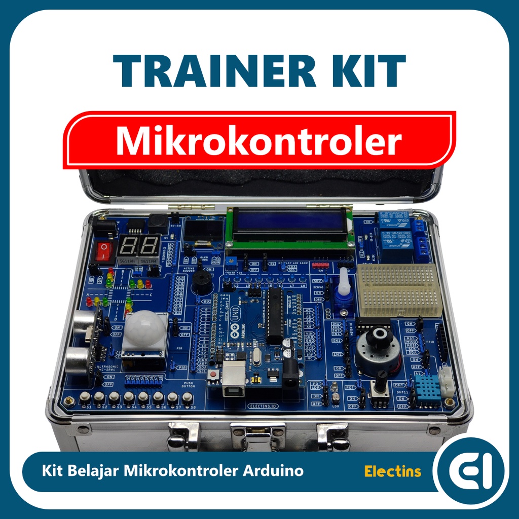 Jual Arduino Uno Starter Kit - Trainer Kit Mikrokontroler Arduino