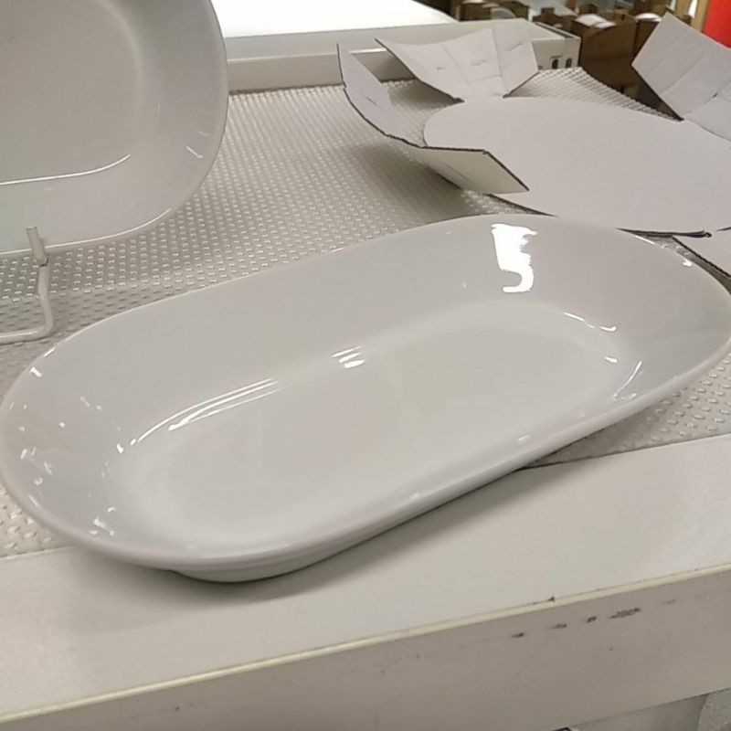 IKEA 365+ Piring Saji Makanan Porselen Putih