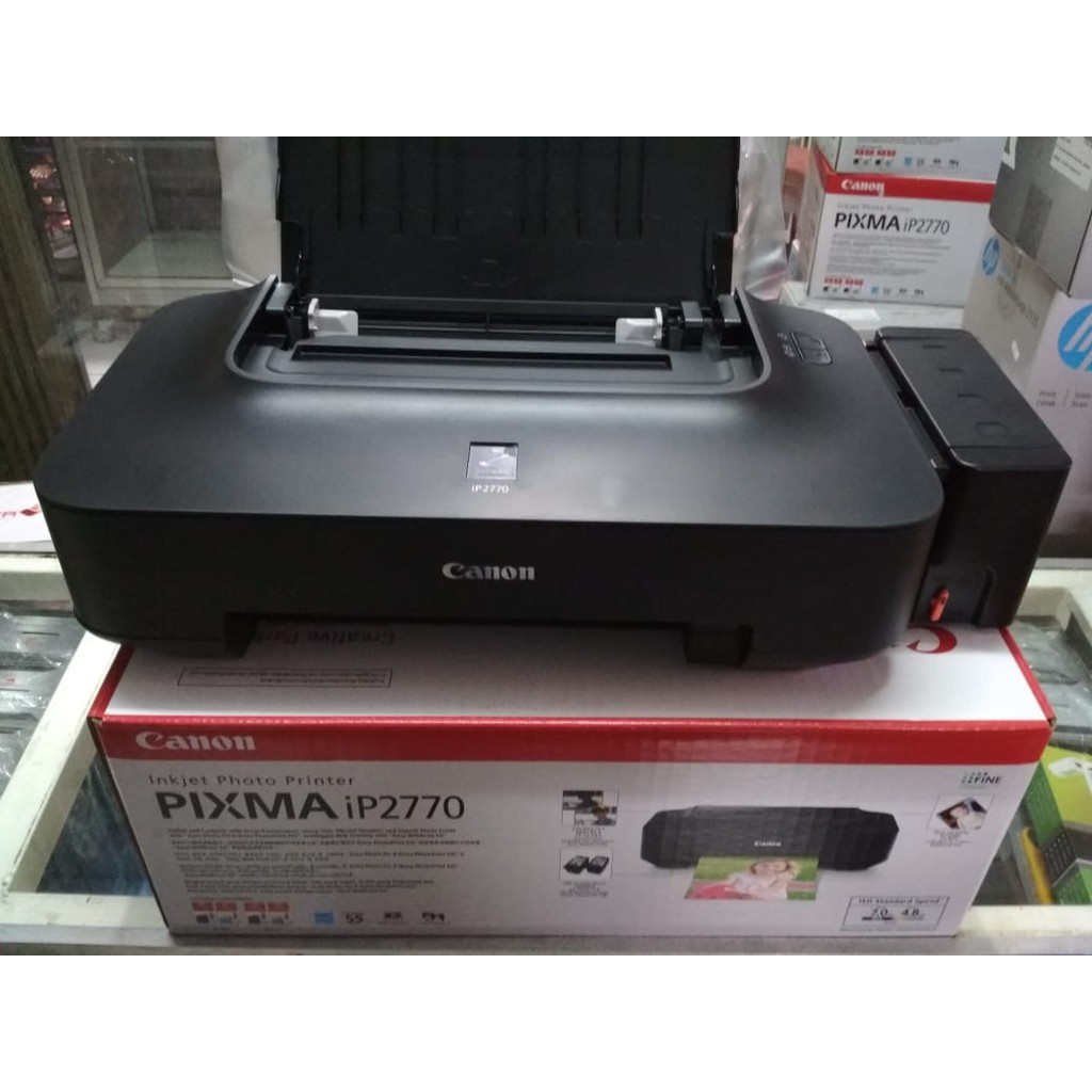 Printer Canon Pixma Ip2770 Ip 2770 Infus Box Inkjet Komputer Laptop Notebook Shopee Indonesia
