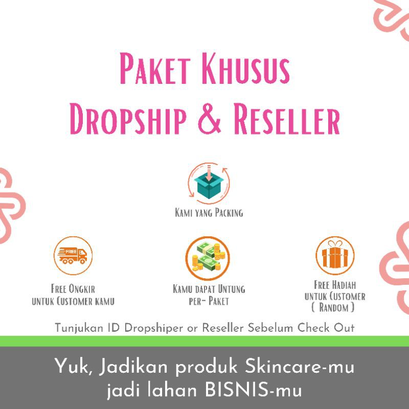 PAKET KHUSUS DROPSHIPER &amp; RESELLER