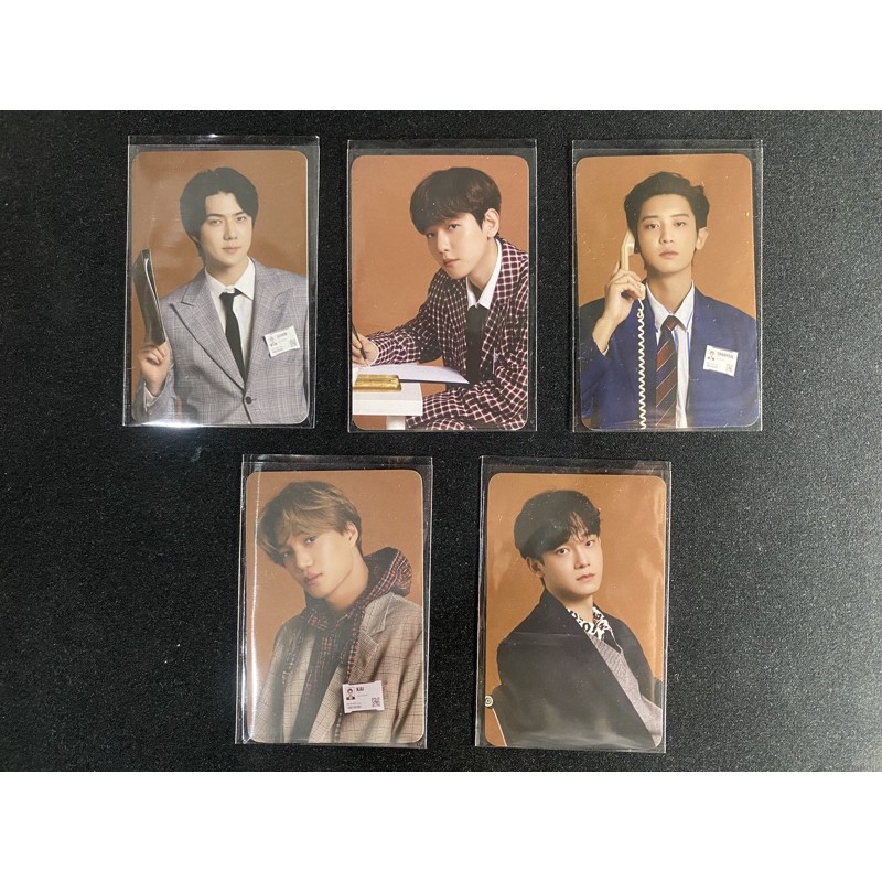 PC Photocard EXO Official Benefit SG Season Greeting 2021 Ktown4u Baekhyun Chanyeol Chen Kai Sehun