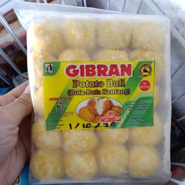 

GIBRAN POTATO BALL ISI MOZZARELLA | Gosend Bandung