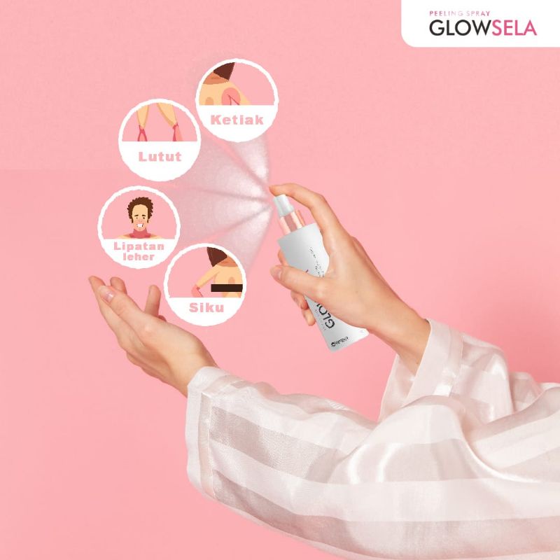 GLOWSELA 100ml Pemutih Ketiak dan Selangkangan