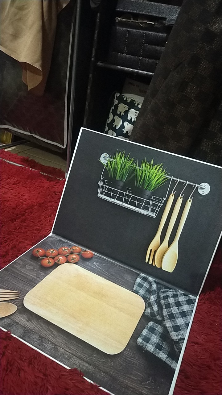 Alas Foto Lipat Lapis Papan A3+ Small Size Tema Dapur