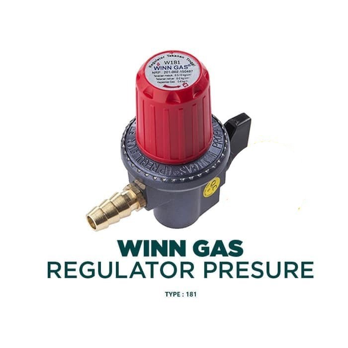 Winn Gas Regulator Hp 'High Pressure' Type W.181-nm (Non Meter)