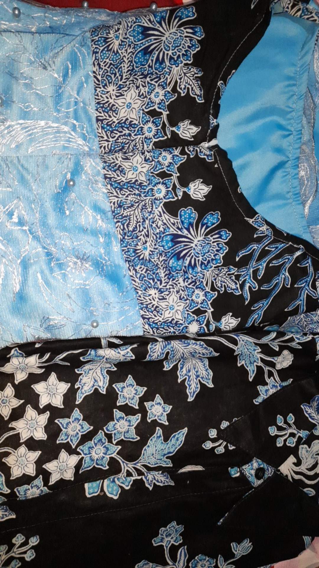 Maura Couple - Sania Ruffle Batik Couple Ori Ndoro Jowi Garansi Termurah Shopee - Batik Modern Solo