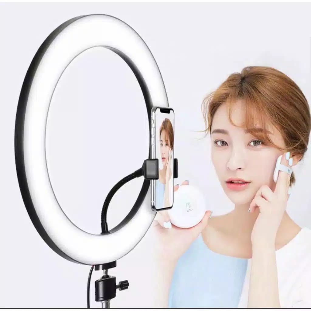 GM JK672 - Ringlight Lampu Selfie 26cm / Lampu Make Up Vlog