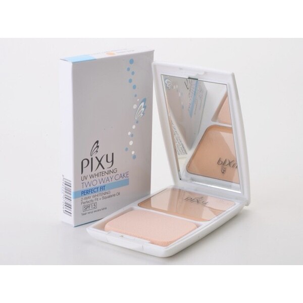 PIXY Perfect FIT TWC Refill 12.2g | bedak padat two way cake UV Whitening