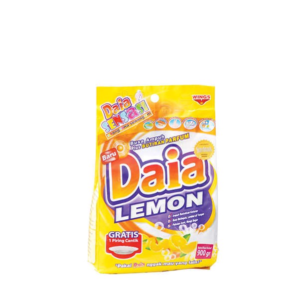  Daia  Detergent  Lemon Bag 900G Shopee Indonesia