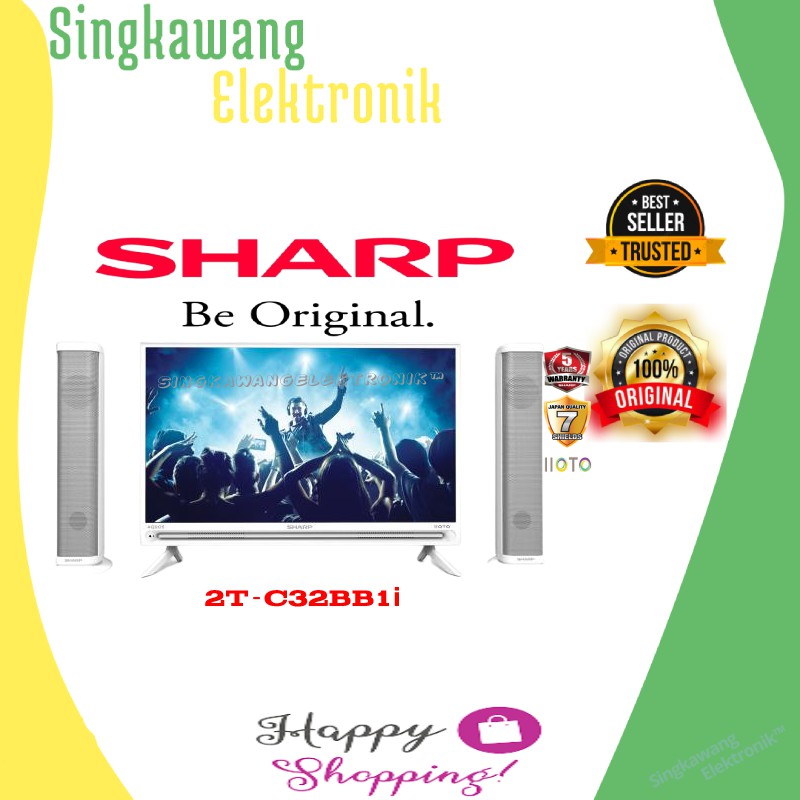 SHARP AQUOS LED TV IOTO 2T-C32BB2i-TW 32 INCH