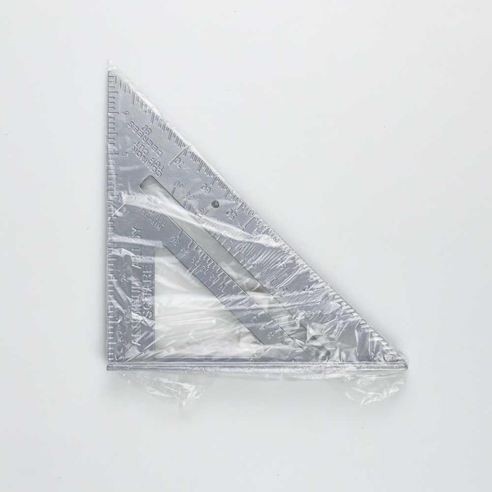 

Taffware Penggaris Siku Mistar Triangle Ruler Aluminium - VK18 Best Seller