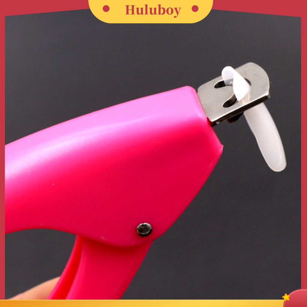Huluboy Huluboy♡ Klip Penjepit Extension Kuku Palsu Bahan ABS Dapat Digunakan Kembali