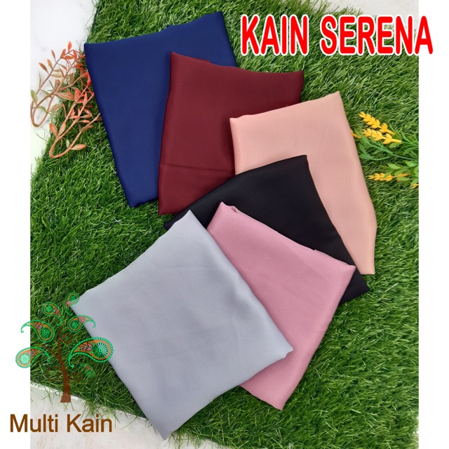 Bahan Multi Kain Serena Premium Polyester Shopee Indonesia