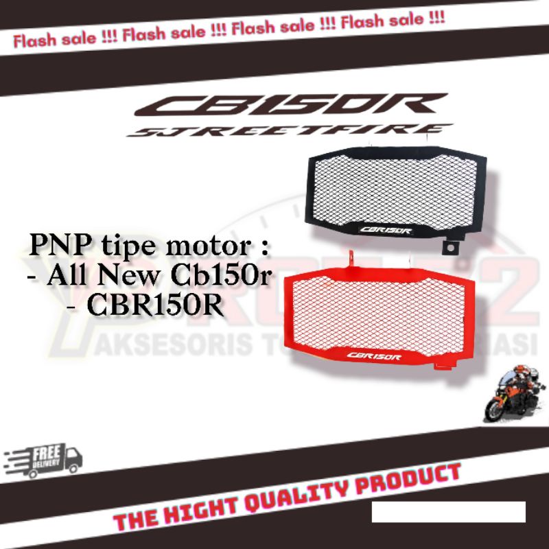 Cover Radiator CBR150R & New CB150R / Pengaman Radiator CBR150R / Tutup Radiator