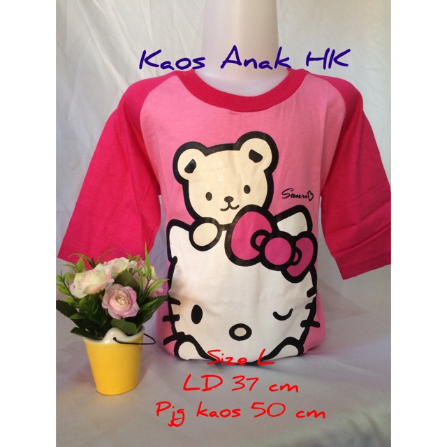 Kaos anak HELLO kitty