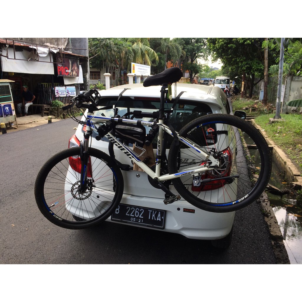 bagasi rak gantungan 3 sepeda untuk mobil bike carrier