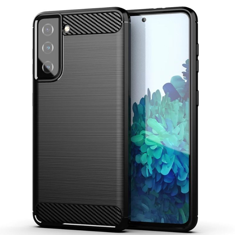 Samsung S21 / S21+ / S21 Ultra Soft Case Brushed Carbon