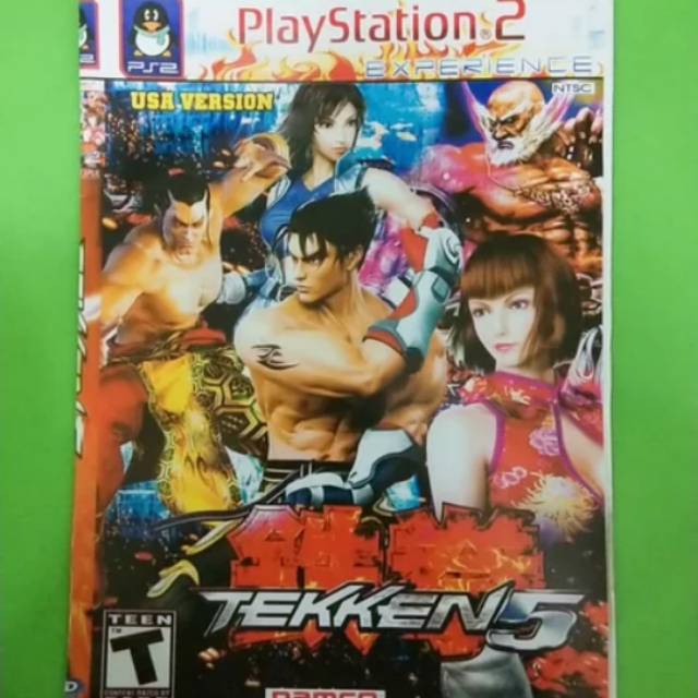 Kaset PS 2 Experience terbaru Tekken 5