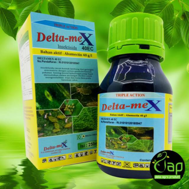 INSEKTISIDA DELTA MEX 40EC 250ML Detamex DELTAMEX - Bahan Aktif Abamektin 40 g/l