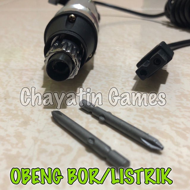 OBENG LISTRIK (BOR) DC + ADAPTOR