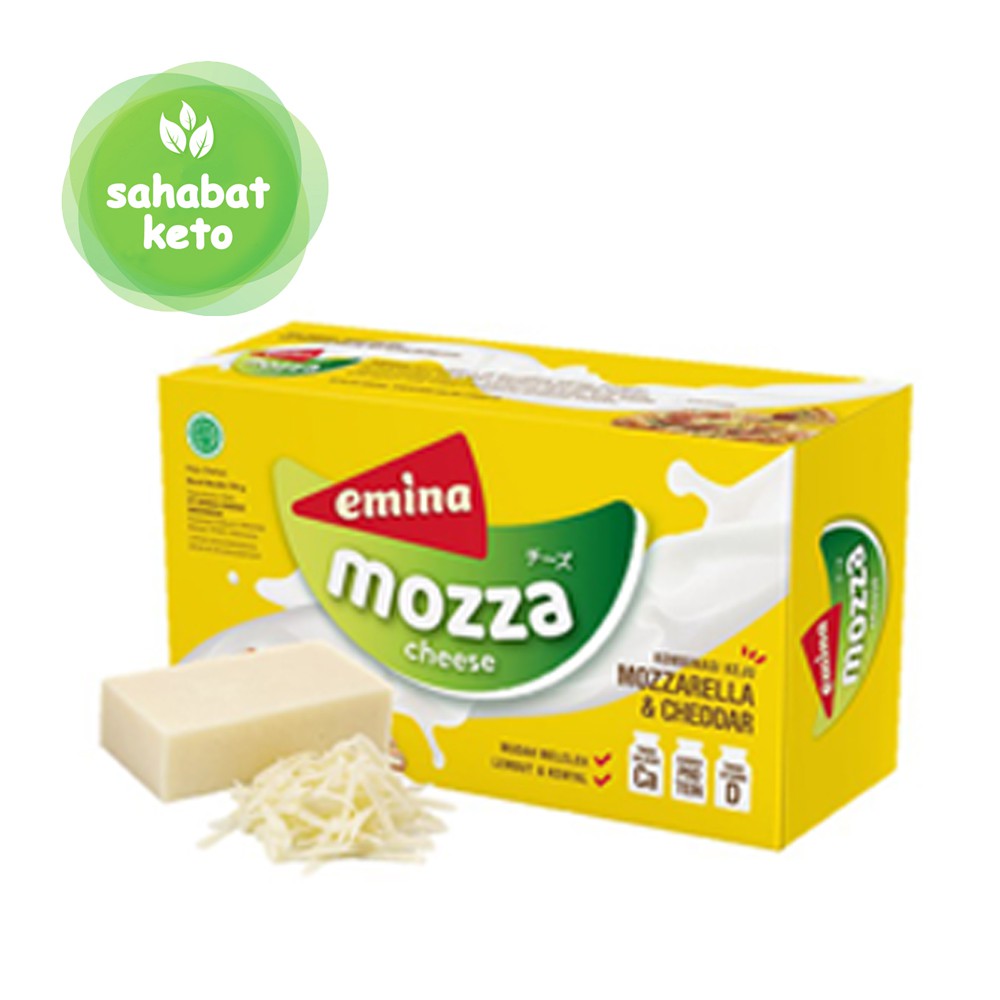 

Keju Emina Mozza (Mozarella & Cheddar) 165gr