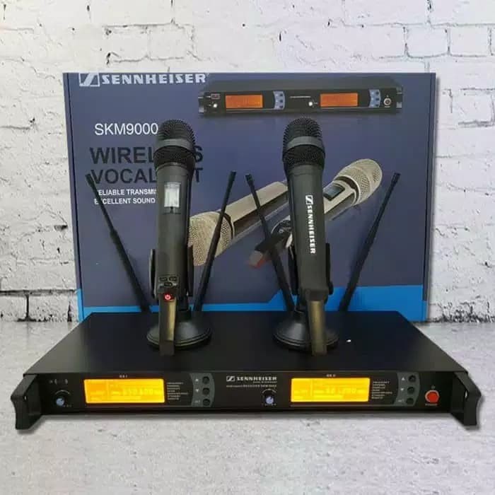 Microphone Mikrofon Wireless Sennheiser SKM 9000 / SKM9000 ( 4 Antena )
