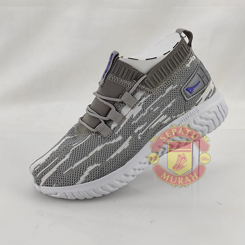 Sepatu Ardiles Anak Lelaki Snover JJ - Light Grey